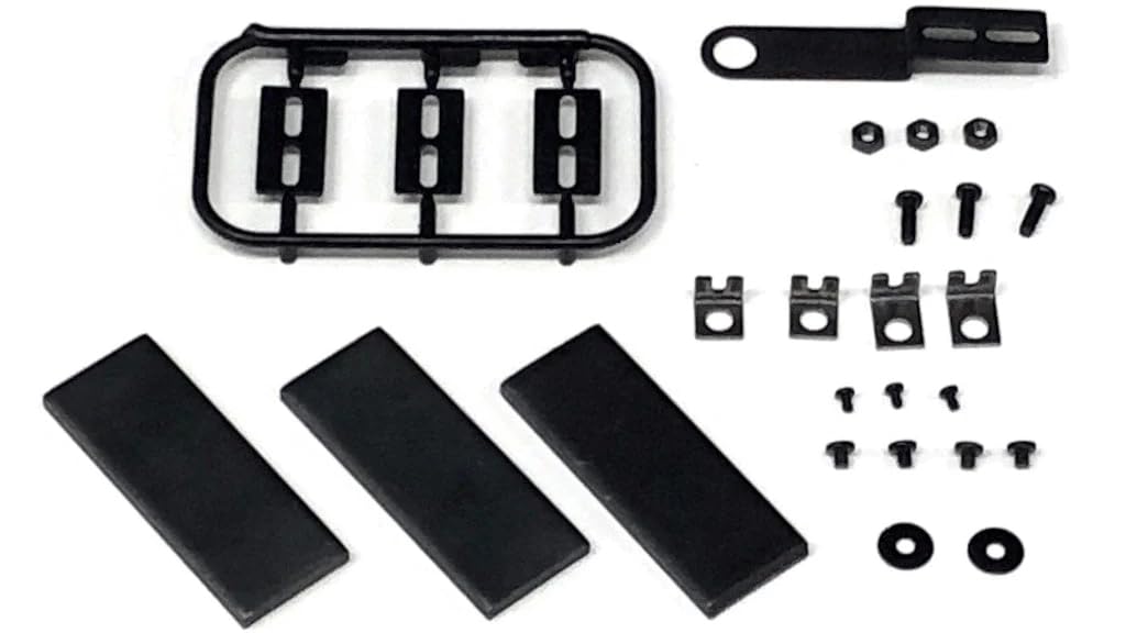 Tenshodo HO Gauge Coreless Power Truck 24.5S 10.5 Spoke Wheels 05016 Model Train_2