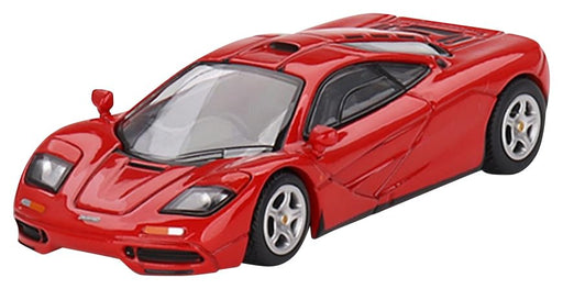 MINI GT 1/64 McLaren F1 Red LHD Diecast Miniature Car MGT00654-L New Color_1