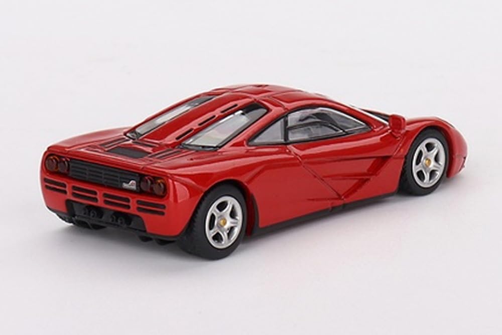 MINI GT 1/64 McLaren F1 Red LHD Diecast Miniature Car MGT00654-L New Color_2