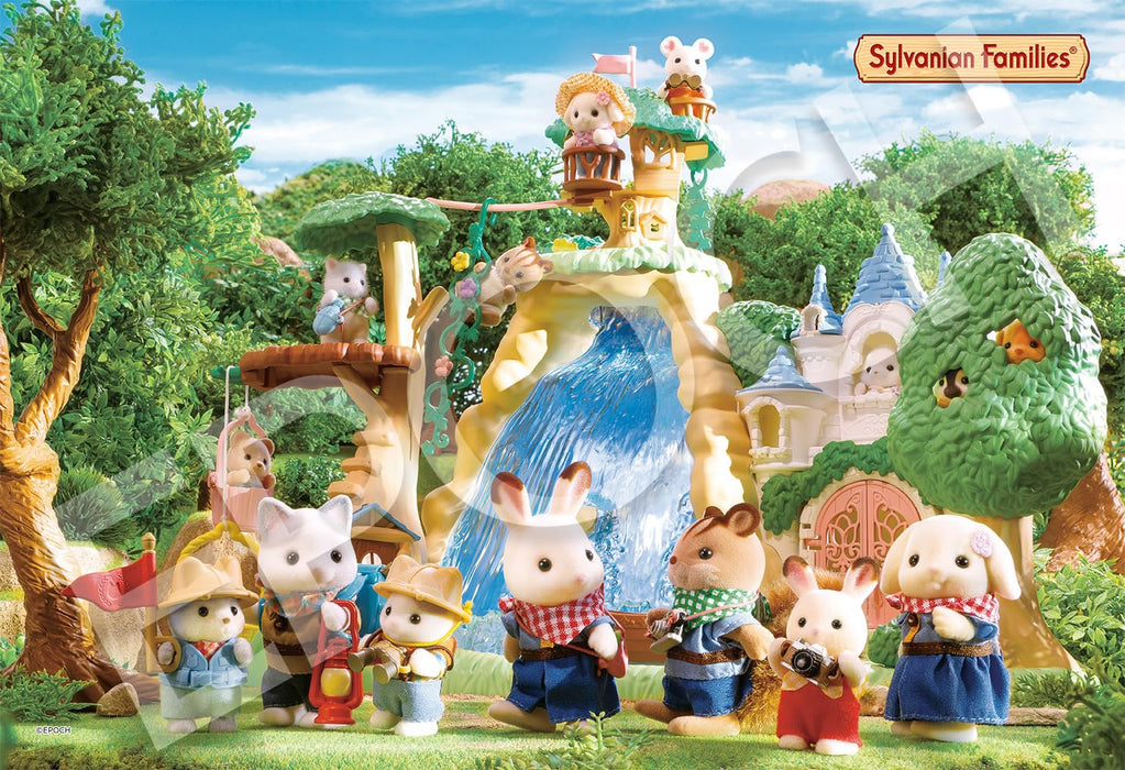 Sylvanian Families Big Waterfall in Secret Forest 300 Piece Puzzle EPOCH 28-111s_1