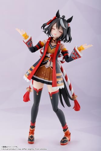 TAMASHII NATIONS S.H.Figuarts Uma Musume Pretty Derby Kitasan Black Figure NEW_6