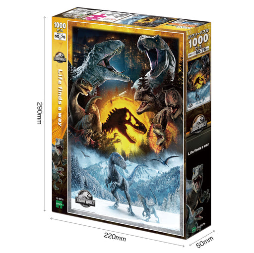 Jurassic World Life finds a way 1000 piece jigsaw puzzle EPOCH (50x75cm) 12-607s_2