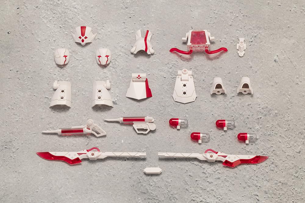 Kotobukiya Megalomaria Metamorphose Unit Exarmor White Nurse Kit 208mm CX002 NEW_4