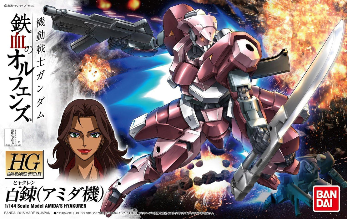 HG 1/144 GUNDAM IRON-BLOODED ORPHANS Hyakuren Amida Type Kit ‎BLF2662876 NEW_8