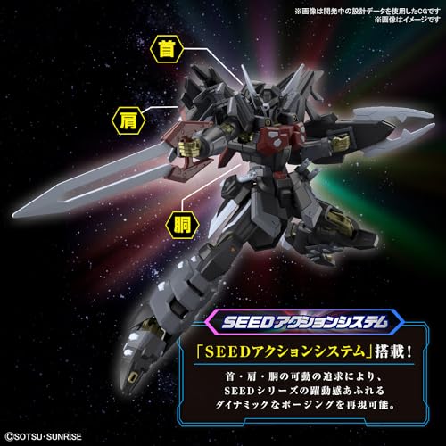 HG 1/144 Gundam SEED FREEDOM Black Knight Squad Shiva Model Kit 2654675 NEW_3