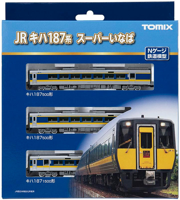 TOMYTEC 98564 Tomix N gauge KIHA187-500 Super Inaba Set Model Train Diesel car_5