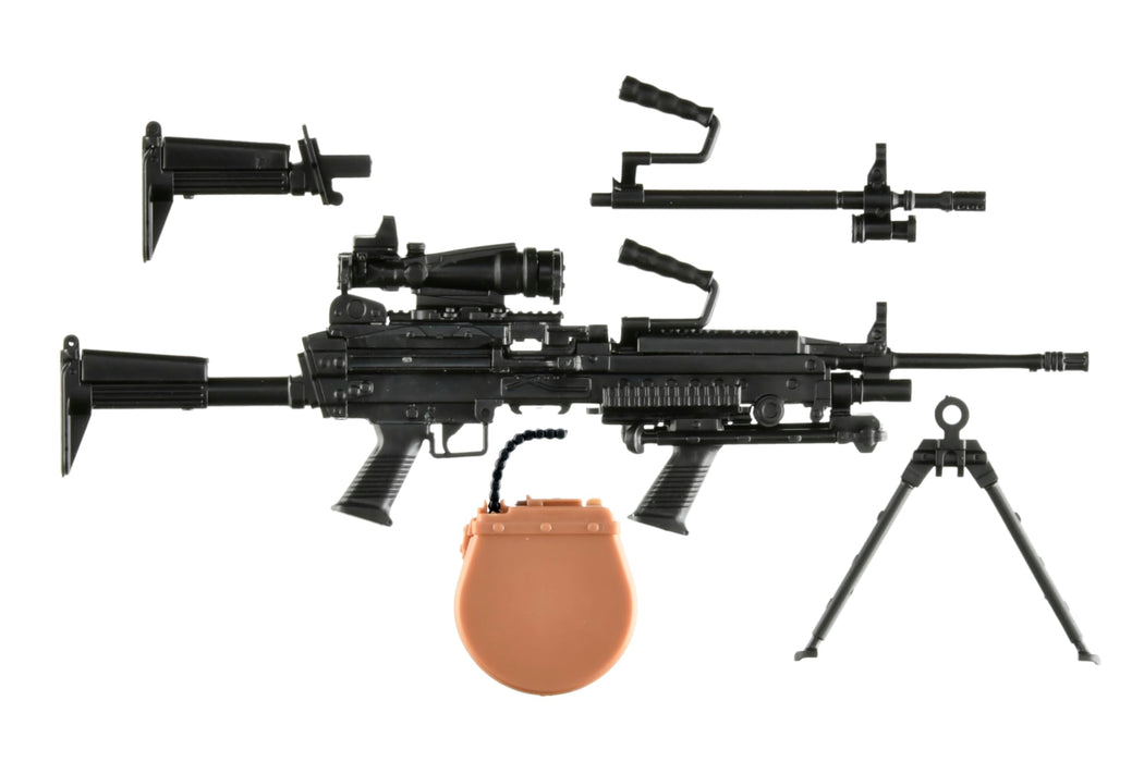 TOMYTEC 1/12 Little Armory LA094 M249 UPGRADE TYPE Plastic Model Kit ‎326823 NEW_2