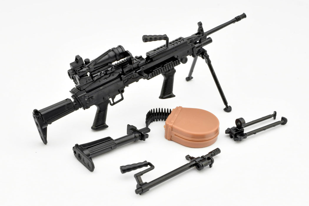 TOMYTEC 1/12 Little Armory LA094 M249 UPGRADE TYPE Plastic Model Kit ‎326823 NEW_4