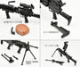 TOMYTEC 1/12 Little Armory LA094 M249 UPGRADE TYPE Plastic Model Kit ‎326823 NEW_6