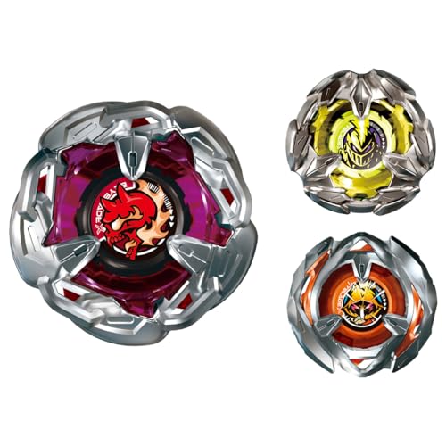 Takara Tomy Beyblade X BX-21 Hell's chain Deck Set Metal Toy Special Color 3 pcs_1