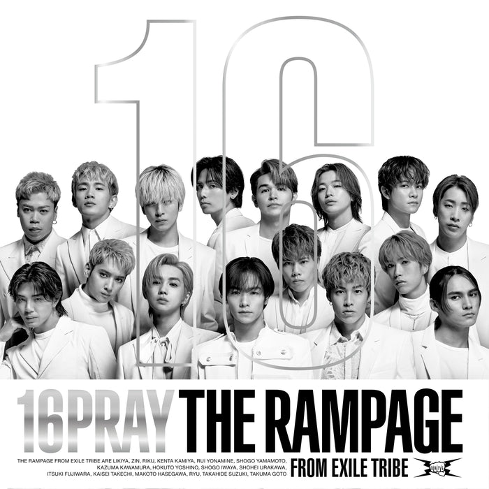 [CD+DVD] 16PRAY MV Ver. THE RAMPAGE from EXILE TRIBE RZCD-77875 Music Video NEW_1