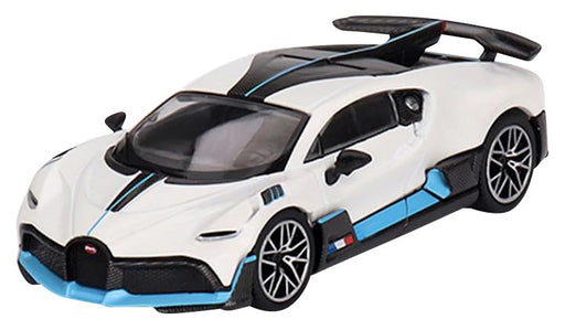 MINI GT 1/64 scale Bugatti Divo White LHD Diecast Miniature Car MGT00661-L NEW_1