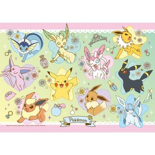 Ensky Pokemon Jigsaw Puzzle Pikachu & Eevee Friends 208 pcs 18.2x25.7cm 208-129_1