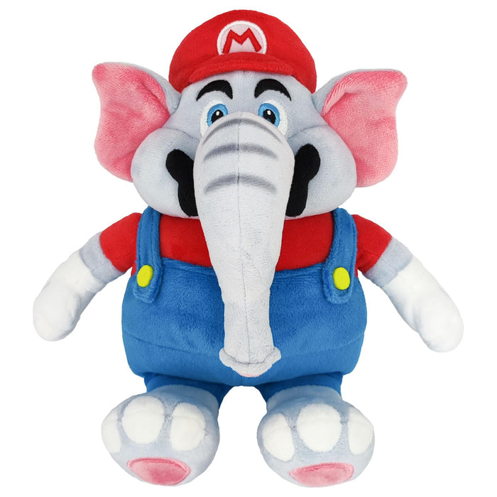 Sanei Boeki Super Mario Bros. Wonder Elephant Mario S Size Plush Doll SMW01 NEW_2