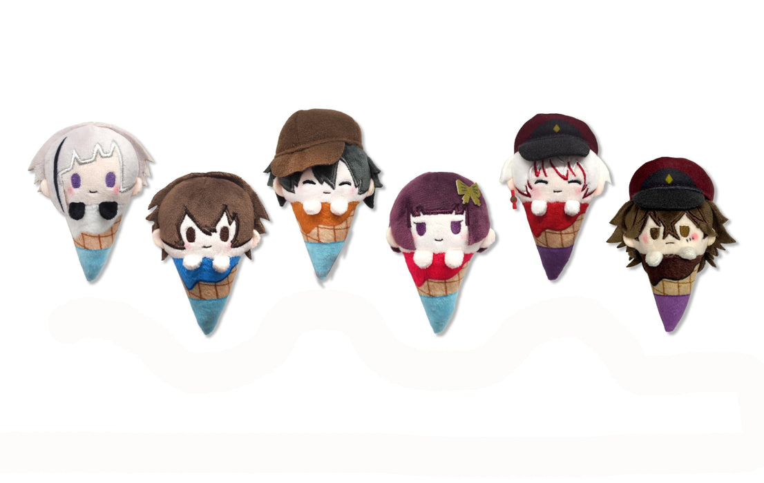 Bungo Stray Dogs Ice Cream Plush Doll Set of 6 BOX A Assortment Doll Tapioca NEW_1