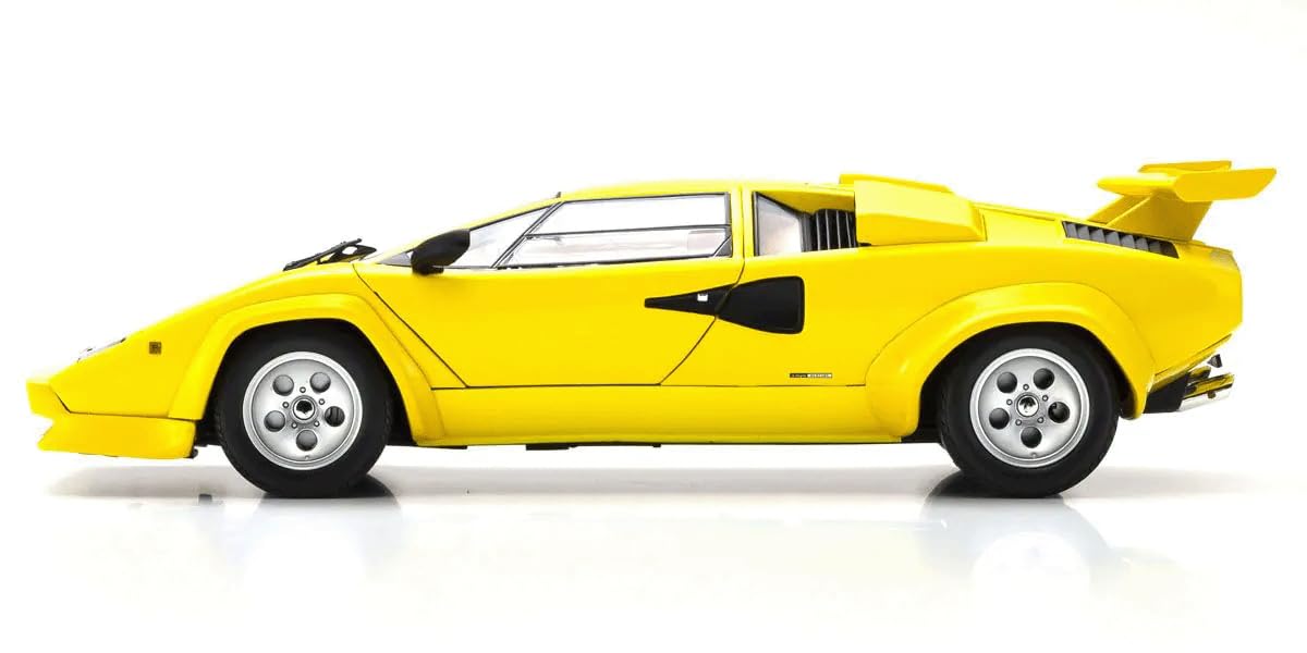 Kyosho Original 1/18 Lamborghini Countach LP5000 Quattrovalvole Yellow KS08320Y_3