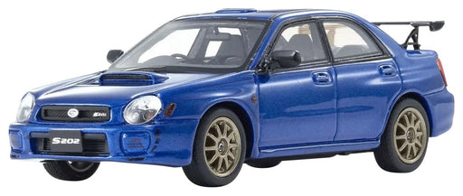 Kyosho Original 1/43 Subaru Impreza S202 KSR43118BL Blue Car Resin Model Car NEW_1