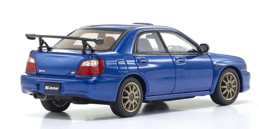 Kyosho Original 1/43 Subaru Impreza S202 KSR43118BL Blue Car Resin Model Car NEW_2
