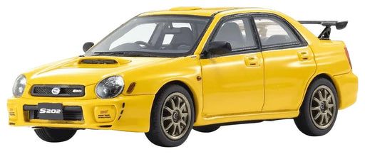 Kyosho Original 1/43 Subaru Impreza S202 KSR43118Y Car Yellow Resin Model Car_1