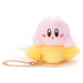 TAKARATOMY A.R.T.S Kirby Warp Star Strap Plush Doll Mascot 17cm Polyester NEW_6