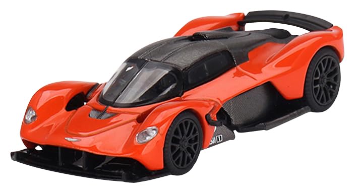 MINI GT 1/64 Aston Martin Valkyrie Maximum Orange Diecast Model Car MGT00678-L_1