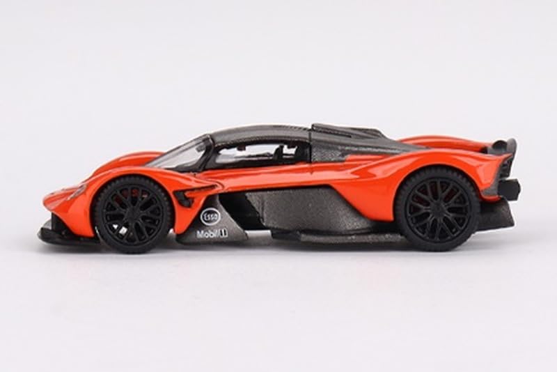 MINI GT 1/64 Aston Martin Valkyrie Maximum Orange Diecast Model Car MGT00678-L_3