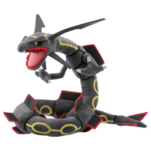 Takara Tomy Pokemon Plush Doll Black Rayquaza 360mm Polyester Game Character NEW_1