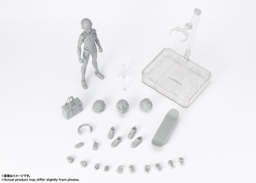 S.H.Figuarts Body-kun School Life Edition DX Set Gray Color Ver. BAS66054 NEW_2