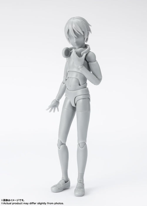 S.H.Figuarts Body-kun School Life Edition DX Set Gray Color Ver. BAS66054 NEW_4