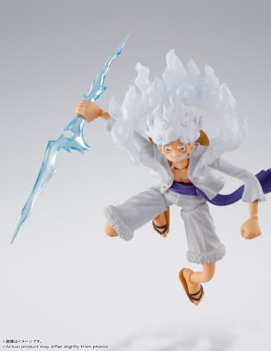 BANDAI SPIRITS S.H.Figuarts ONE PIECE Monkey D. Luffy Gear 5 Figure ‎BAS65561_6