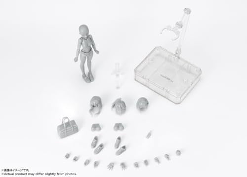 S.H.Figuarts Body-chan School Life Edition DX Set Gray Color Ver. BAS66066 NEW_2
