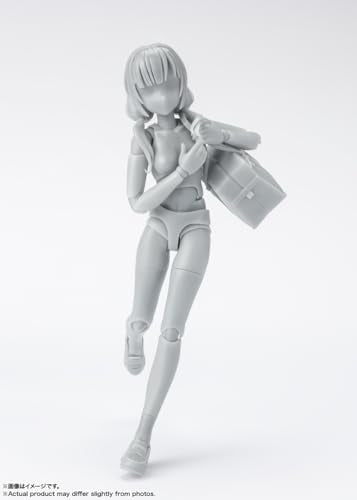 S.H.Figuarts Body-chan School Life Edition DX Set Gray Color Ver. BAS66066 NEW_4