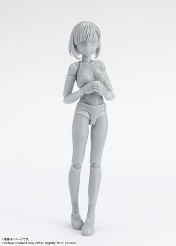 S.H.Figuarts Body-chan School Life Edition DX Set Gray Color Ver. BAS66066 NEW_6