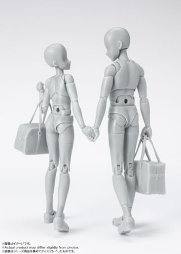 S.H.Figuarts Body-chan School Life Edition DX Set Gray Color Ver. BAS66066 NEW_9