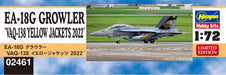 Hasegawa 1/72 USN EA-18G GROWLER VAQ-138 YELLOW JACKETS 2022 Model Kit 2461 NEW_2