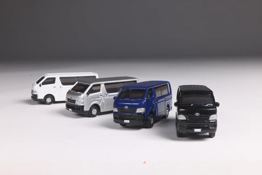 Kato 23-650 Toyota Hiace Long 4-pcs N gauge Diorama Supplies Miniature Car NEW_1