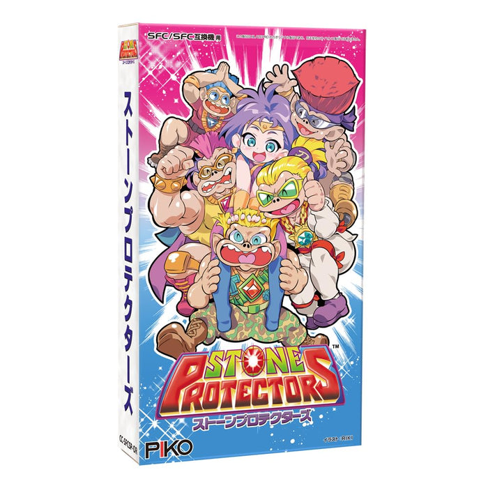 Super Famicom Compatible Machines Stone Protectors Game Software CC-SFCSP-OR NEW_1