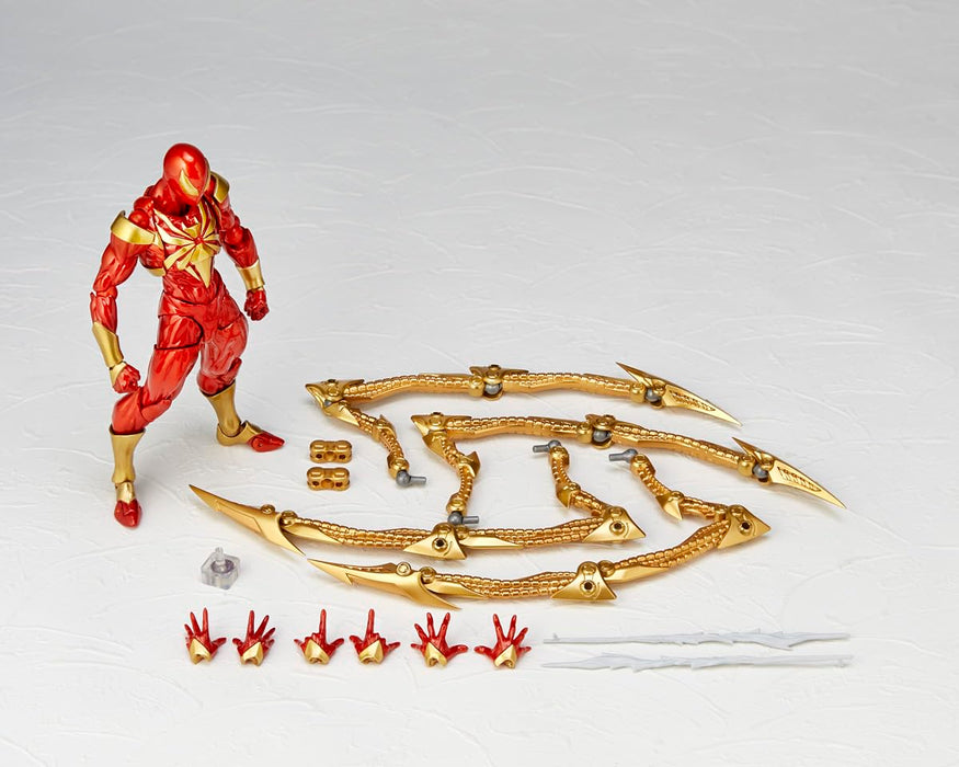 Kaiyodo Revoltech AMAZING YAMAGUCHI Iron Spider 160mm non-scale Figure ‎NR030_5