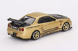1/64 Nissan Skyline GT-R R34 Top Secret Bayside Gold Japan Exclusive MGT00676-R_2