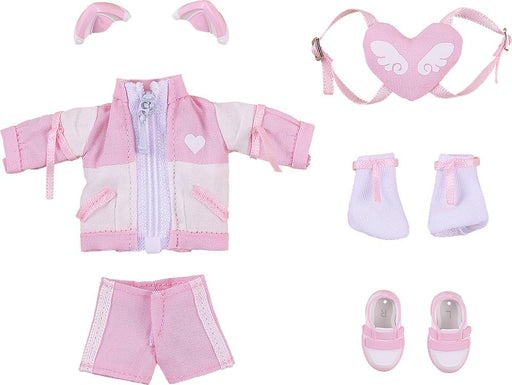 Nendoroid Doll Outfit Set Subculture Fashion Tracksuit Pink G17803 Cloth, Magnet_1