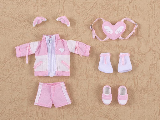 Nendoroid Doll Outfit Set Subculture Fashion Tracksuit Pink G17803 Cloth, Magnet_2