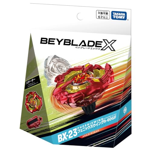 Takara Tomy Beyblade X BX-23 Phoenix Wing 9-60GF Starter X-dash Acceleration NEW_5