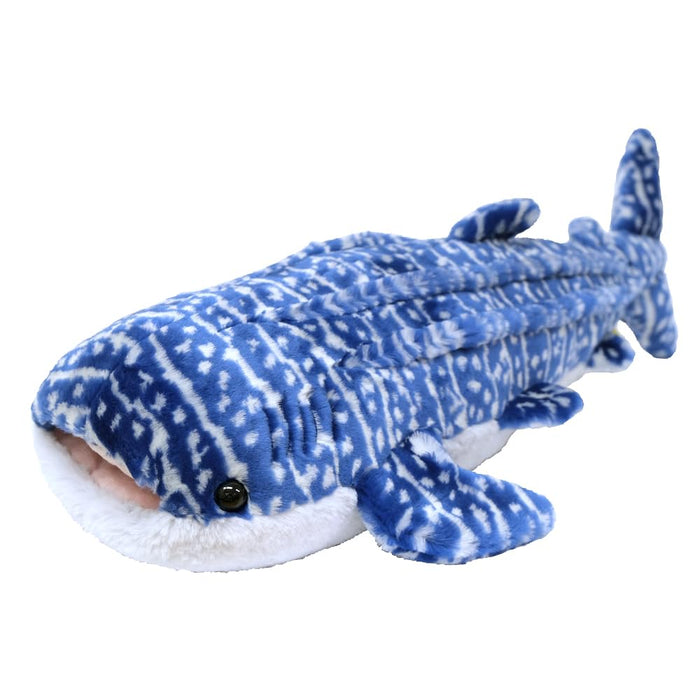 Sun Lemon Knee Whale Shark M size Plush Doll Hizajinbezame 59cm P-9352 Polyester_1