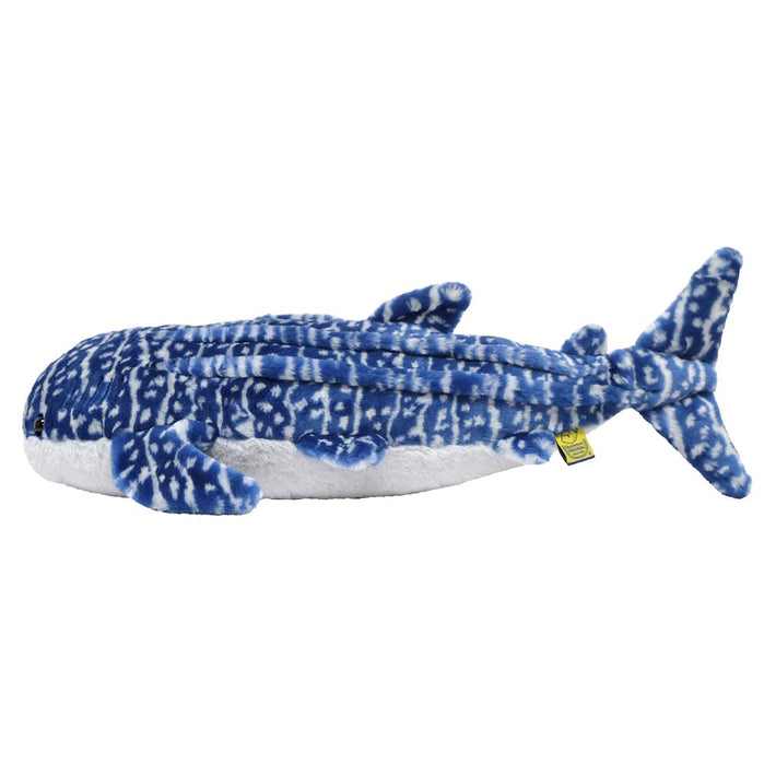 Sun Lemon Knee Whale Shark M size Plush Doll Hizajinbezame 59cm P-9352 Polyester_3