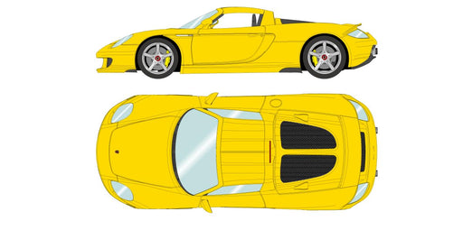 EIDOLON 1/18 Porsche Carrera GT 2004 Speed Yellow EML070D Resin Model Car NEW_1