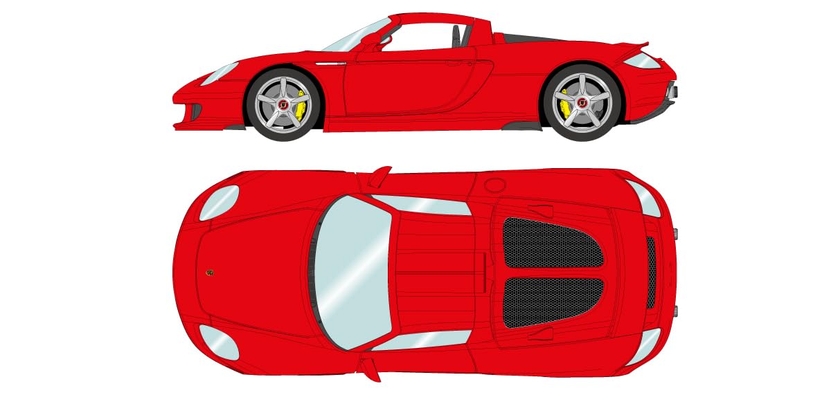 EIDOLON 1/18 Porsche Carrera GT 2004 Guards Red EML070B Resin Model Car NEW_1