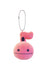 CUBE Otamatone mascot pink W72xH110xD70mm with Ballchain 1384 Polyester NEW_1