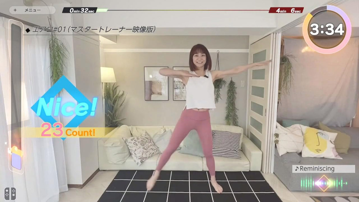 Home training Muscle training & aerobic exercise Nintendo Switch HAC-P-A6ZUA NEW_4