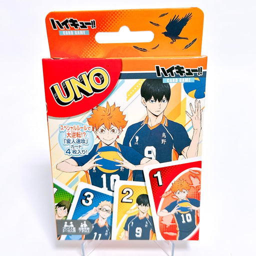 Mattel UNO Haikyu!! H87xW56mm for 2-10 people 7+ Party Card Game Playing Cards_1