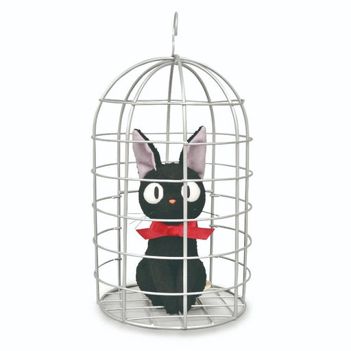 Sun Arrow Kiki's Delivery Service Black Cat Jiji with Cage Sitting M K9355 NEW_1